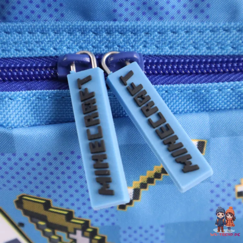 Minecraft Steve Kinder Rucksack - WS-Trend.de Sporttasche Backpack Tasche Gr. 35 x 24 12