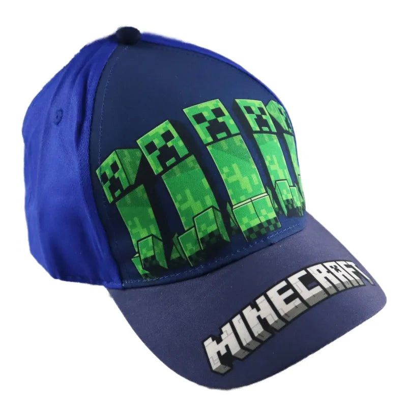 Minecraft Creeper - Basecap Baseball Kappe - WS-Trend.de - Kinder Basecaps für Jungen Baumwolle