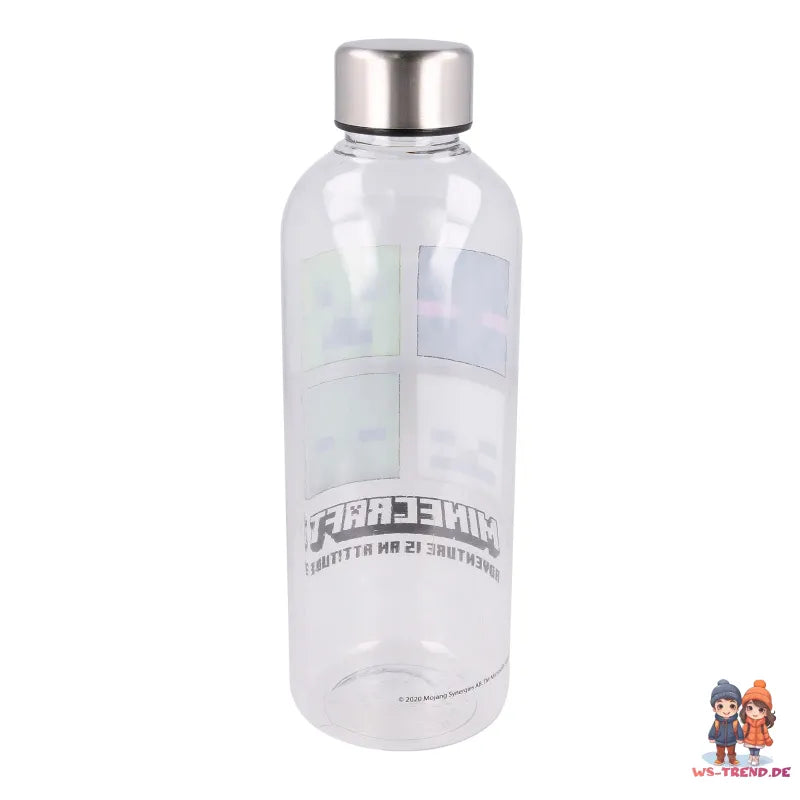 Minecraft Creeper Enderman Zombie Skelett Trinkflasche 850 ml - WS-Trend.de Flasche