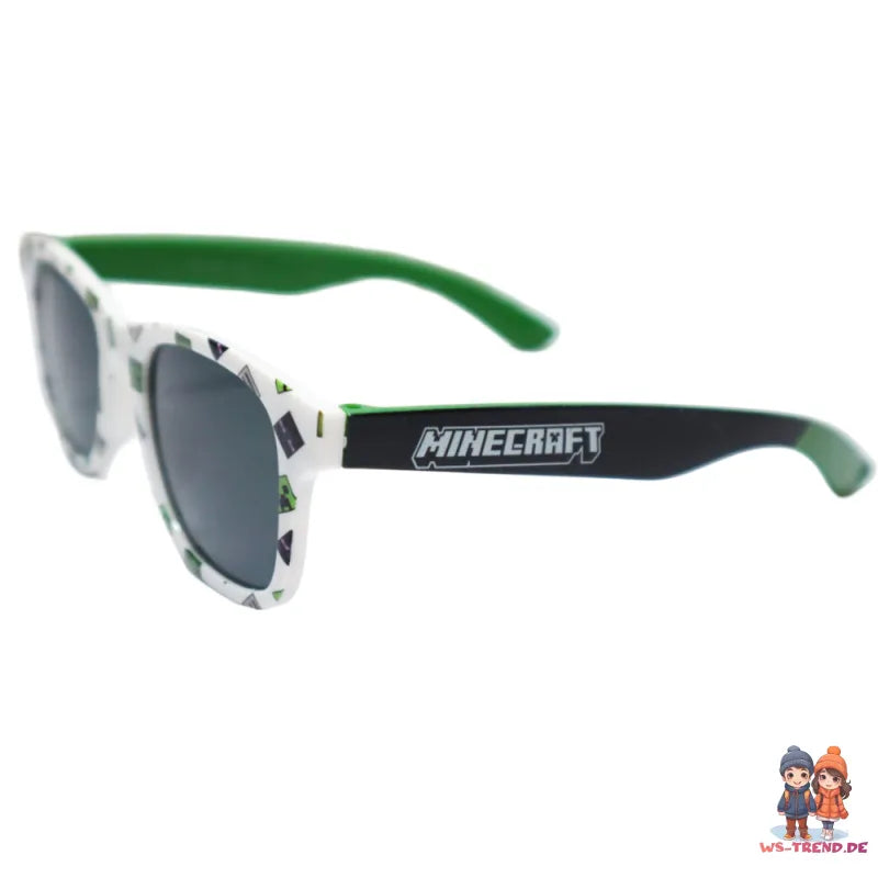 Minecraft Gamer Creeper 2er Set Kinder Jungen Sonnenbrille Brille - WS-Trend.de