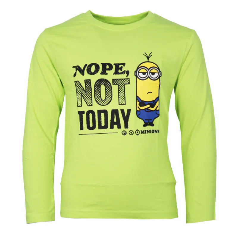 Die Minions Kinder Jungen langarm Shirt Langarmshirt - WS-Trend.de T-Shirt Langarm 104-134