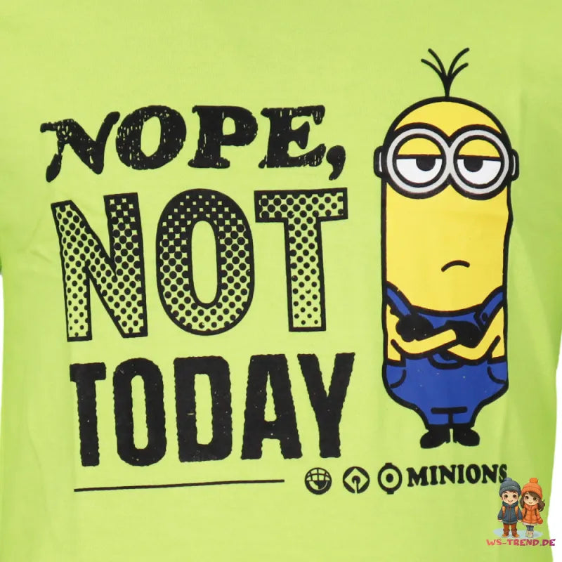 Die Minions Kinder Jungen langarm Shirt Langarmshirt - WS-Trend.de T-Shirt Langarm 104-134