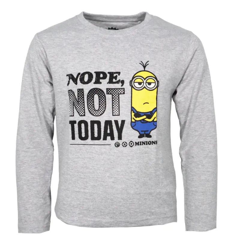 Die Minions Kinder Jungen langarm Shirt Langarmshirt - WS-Trend.de T-Shirt Langarm 104-134