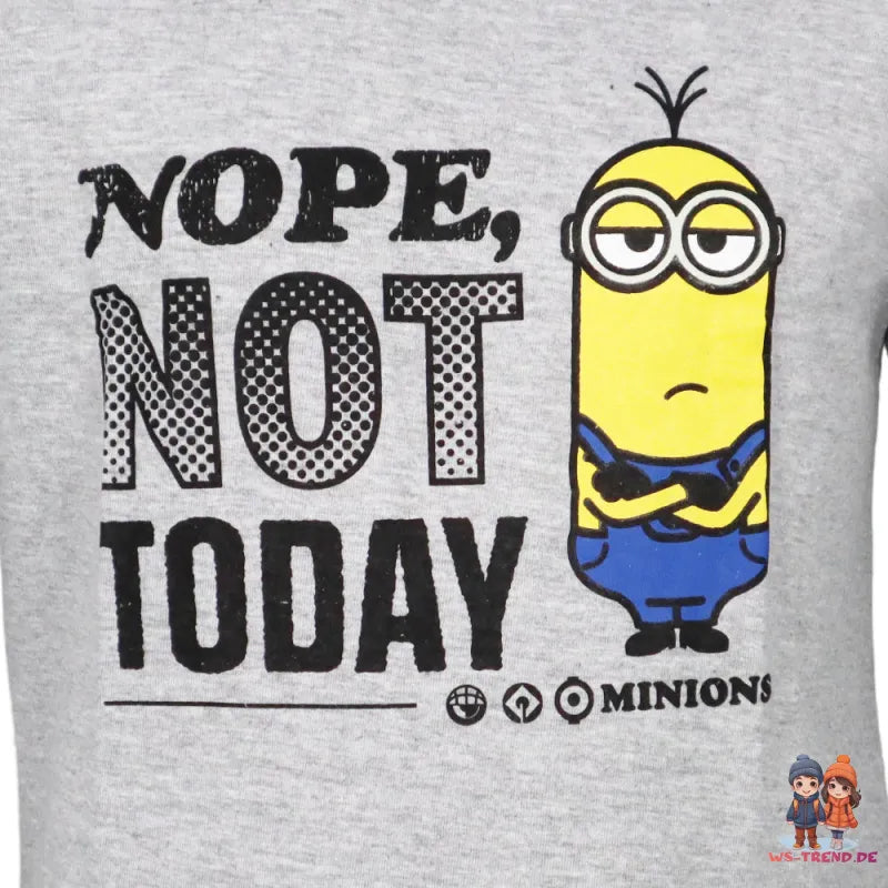 Die Minions Kinder Jungen langarm Shirt Langarmshirt - WS-Trend.de T-Shirt Langarm 104-134