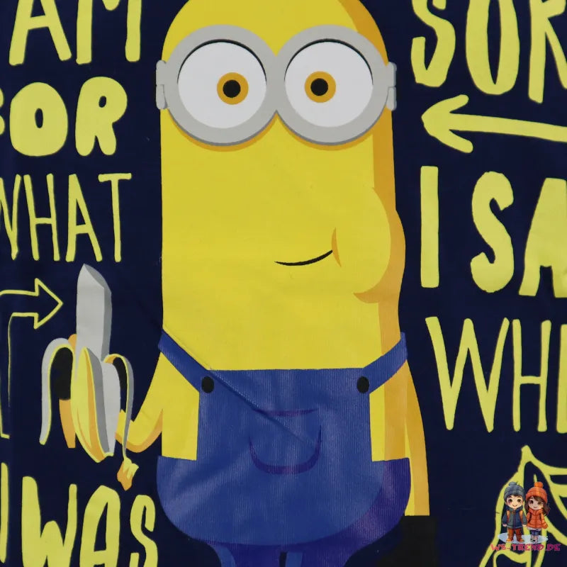 Minions T-Shirt Kurzarm Kinder Jungen Shirt - WS-Trend.de 104-134 Kevin Baumwolle