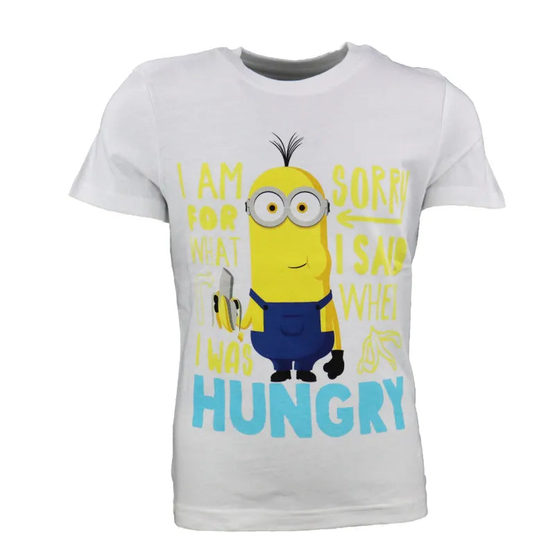 Minions T-Shirt Kurzarm Kinder Jungen Shirt - WS-Trend.de 104-134 Kevin Baumwolle