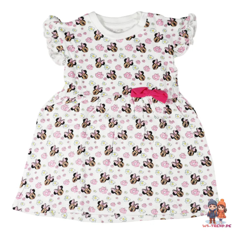 Disney Minnie Maus Mädchen Baby 2 tlg Set Kleid plus Leggings Gr. 62 - 86 - WS-Trend.de