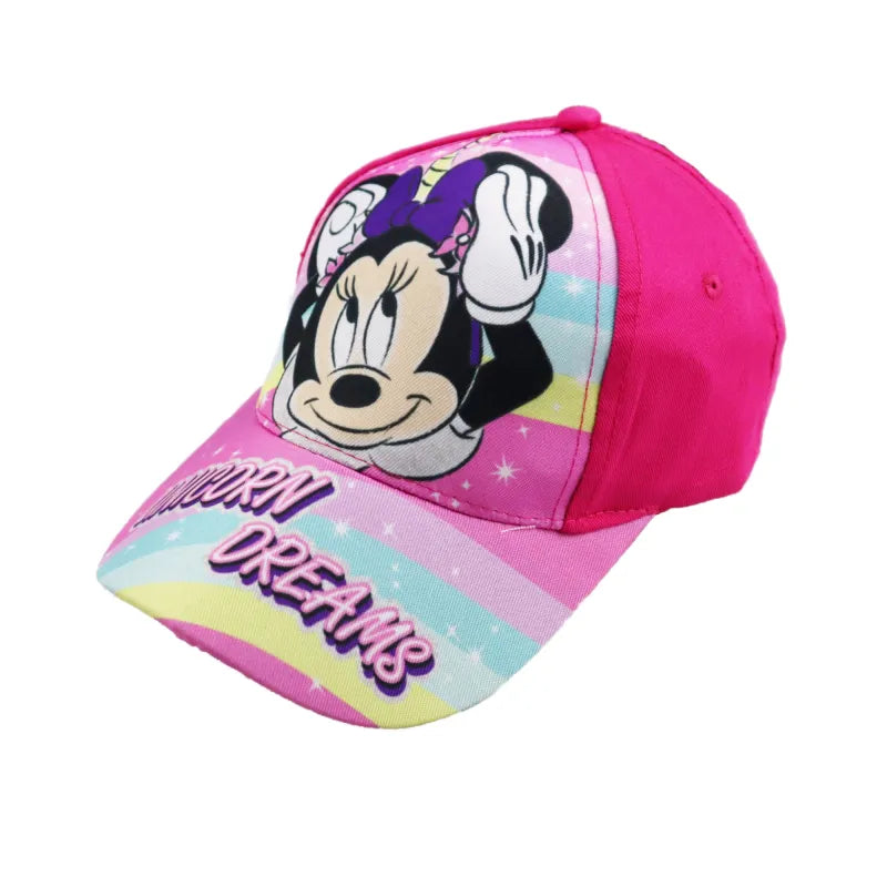 Minnie Maus Kinder Baumwolle Basecap - WS-Trend.de Baseball Kappe | Disney Mini Mouse Mädchen