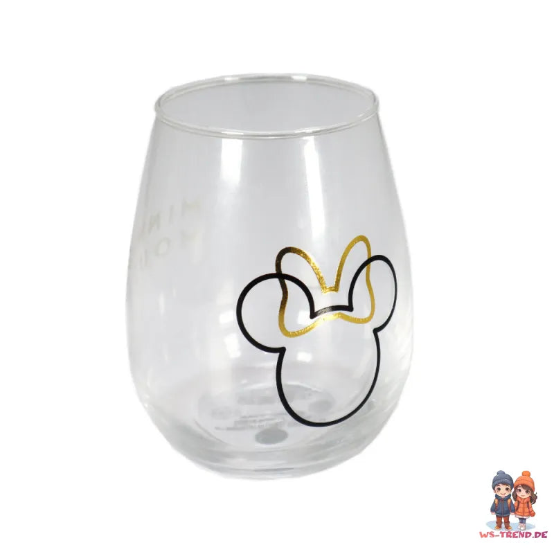 Disney Minnie Maus 2-er Set Gläser Trinkglas 510 ml - WS-Trend.de Geschenkverpackung