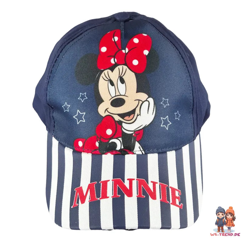 Disney Minnie Maus Kinder Basecap Baseball Kappe Mütze - WS-Trend.de Gr. 52-54
