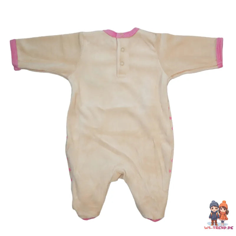 Disney Minnie Maus Baby Kleinkind Strampler Einteiler Velours - WS-Trend.de Velour Gr. 62 - 92