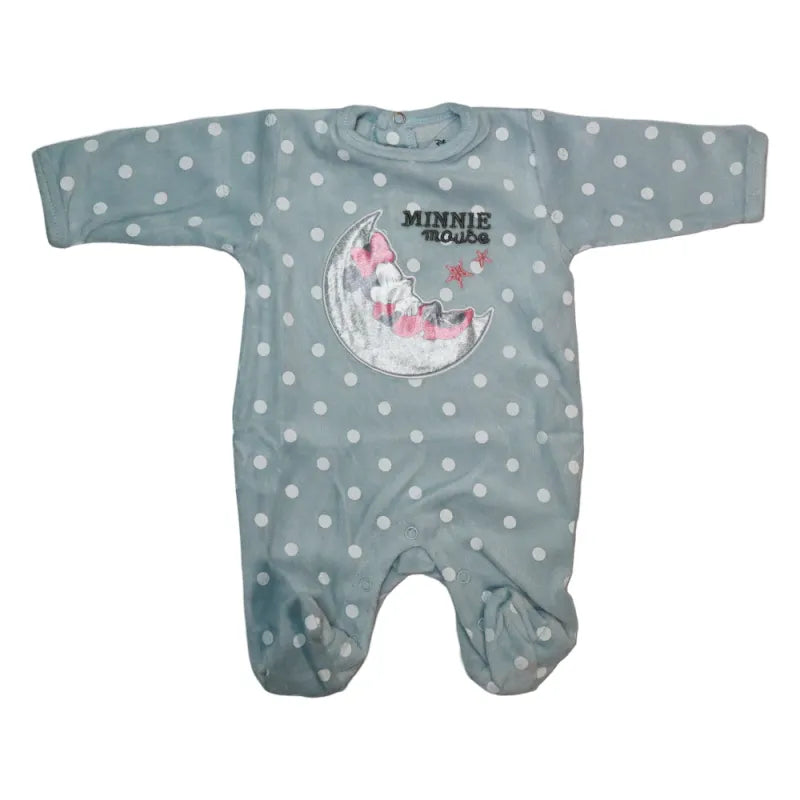 Disney Minnie Maus Baby Kleinkind Strampler Einteiler Velours - WS-Trend.de Velour Gr. 62 - 92