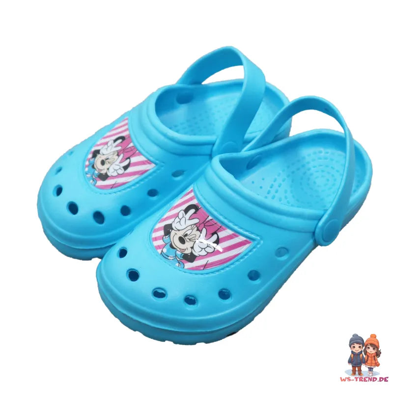 Disney Minnie Maus Kinder Mädchen Clogs Badeschuhe - WS-Trend.de Latschen 24 bis 31