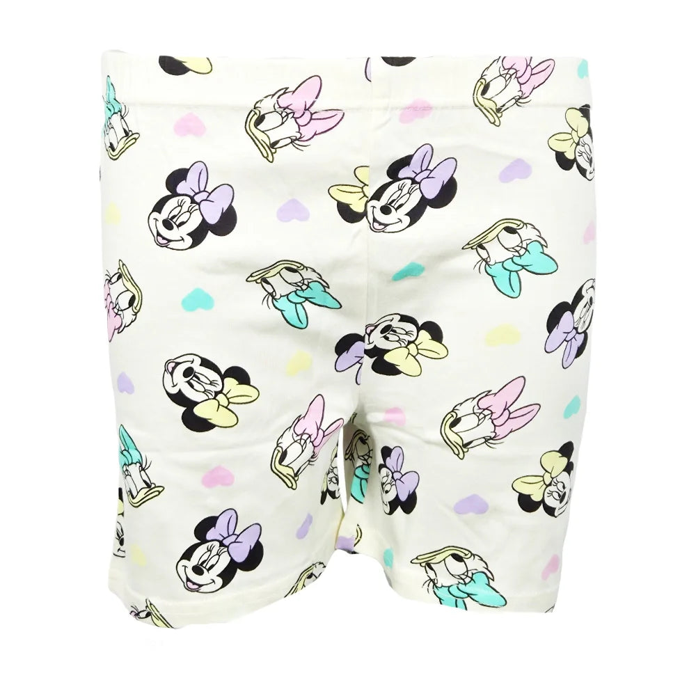 Disney Minnie Maus Kinder kurzarm Schlafanzug Pyjama Shirt Shorts - WS-Trend.de Gr. 104-134 100% Baumwolle