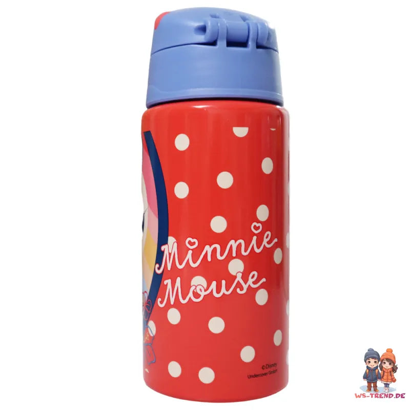 Disney Minnie Maus Kinder Aluminium Wasserflasche Trinkflasche Flasche 500 ml WS Trend.de