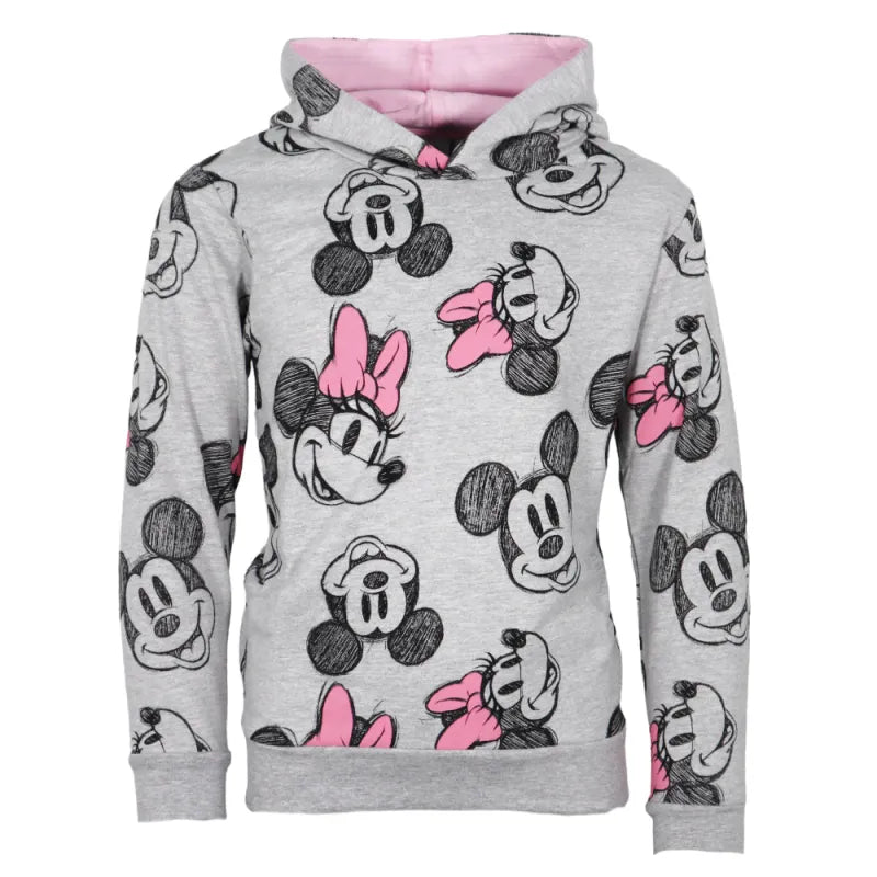 Disney Minnie Maus Kinder Mädchen Hoodie Kapuzenpullover Pulli - WS-Trend.de Gr. 98-140