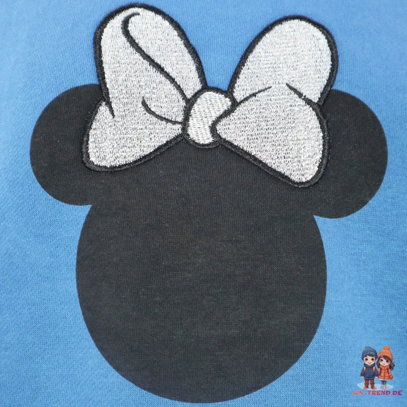 Disney Minnie Maus Mädchen Kinder Pullover Sweater Pulli - WS-Trend.de Gr. 98-128 Blau