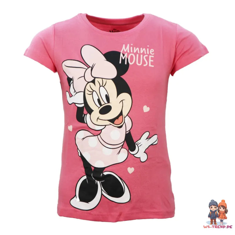 Disney Minnie Maus Mouse Kinder Schlafanzug Pyjama - WS-Trend.de 92-128 100% Baumwolle
