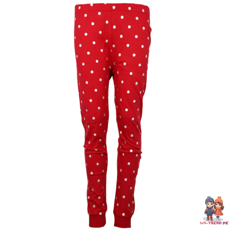 Disney Minnie Maus Mädchen Kinder Schlafanzug Pyjama lang - WS-Trend.de 104 - 134 Baumwolle