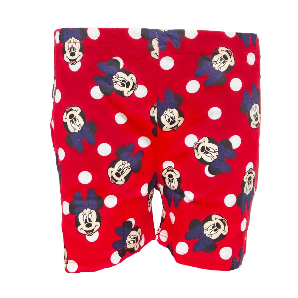 Disney Minnie Maus Kinder kurzarm Schlafanzug Pyjama Shirt Shorts - WS-Trend.de Gr. 104-134 100% Baumwolle