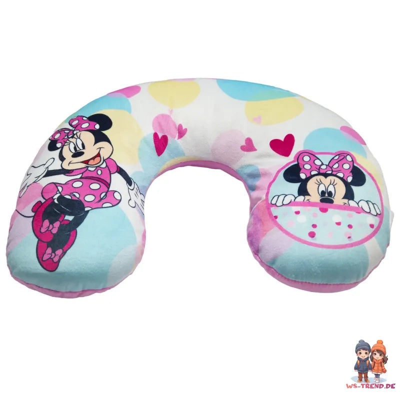Disney Minnie Maus Reisekissen Nackenkissen Auto Flugzeug - WS-Trend.de