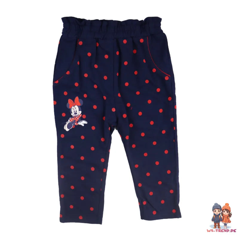 Disney Minnie Maus Baby Mädchen Set langarm Shirt plus Hose - WS-Trend.de 2tlg. 62 bis 92