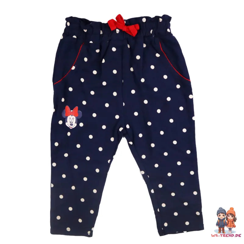 Disney Minnie Maus Baby Mädchen Set langarm Shirt plus Hose - WS-Trend.de 2tlg. 62 bis 92