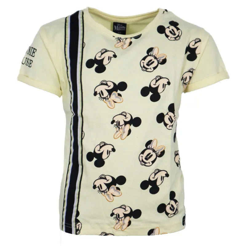 Disney Minnie Maus Mädchen kurzarm T-Shirt Top - WS-Trend.de Kinder Tops 104 bis 134 Baumwolle