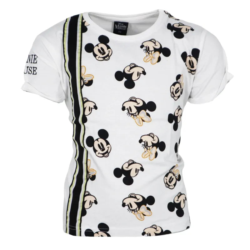 Disney Minnie Maus Mädchen kurzarm T-Shirt Top - WS-Trend.de Kinder Tops 104 bis 134 Baumwolle