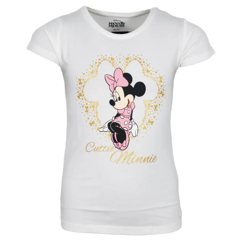 Disney Minnie Maus Kinder Mädchen kurzarm T-Shirt Top - WS-Trend.de Gr. 92-128 Baumwolle