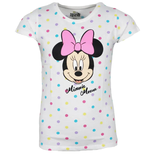 Disney Minnie Maus Kinder Mädchen kurzarm T-Shirt Top - WS-Trend.de Gr. 92-128 Baumwolle