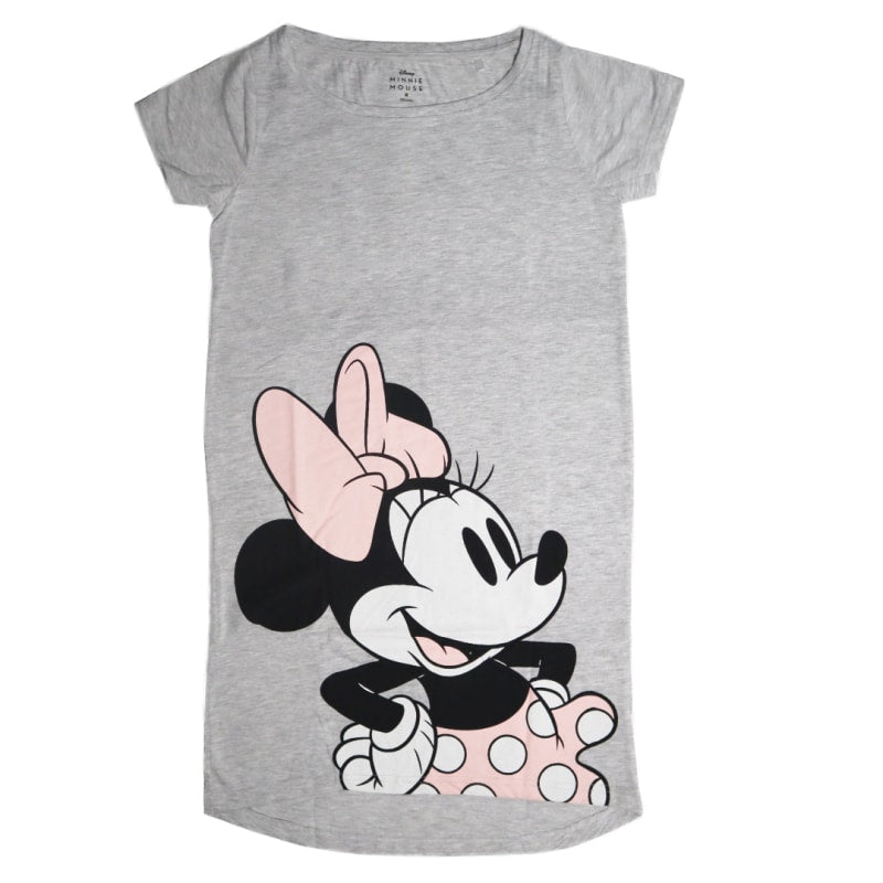 Disney Minnie Maus Damen kurzarm Schlafshirt Nachthemd XS-XL – WS