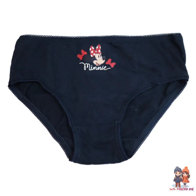 Disney Minnie Maus 6er Pack Slips Kinder Mädchen Unterwäsche - WS-Trend.de Baumwolle