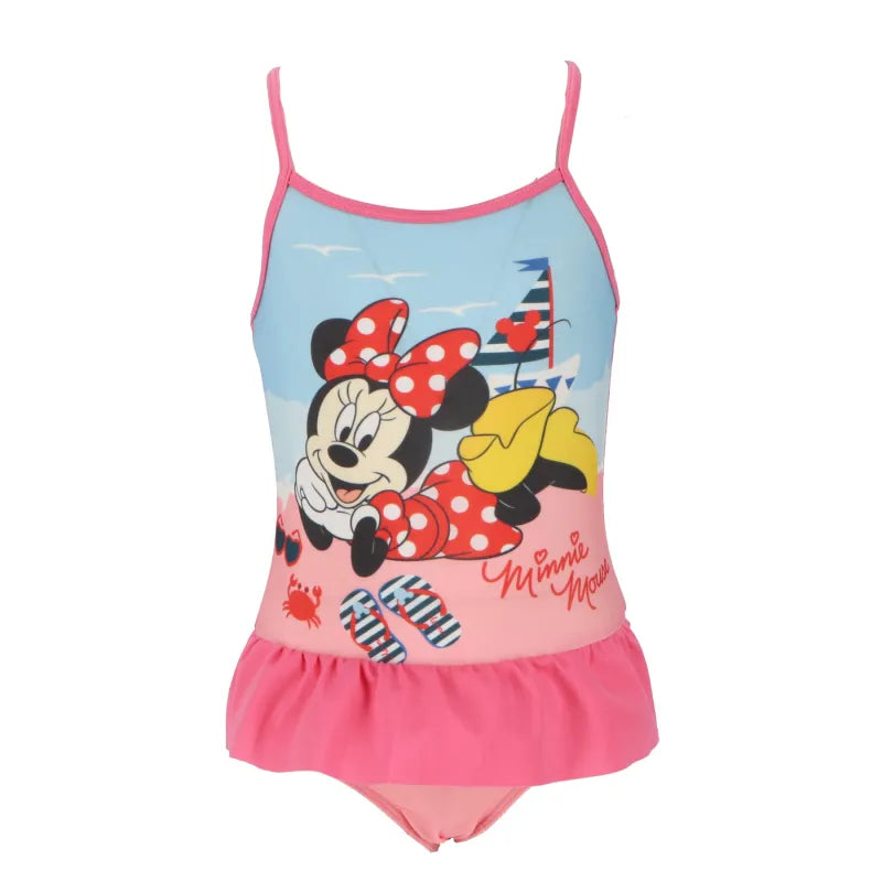 Disney Minnie Maus Kinder Mädchen Badeanzug - WS-Trend.de Bademode 98-128