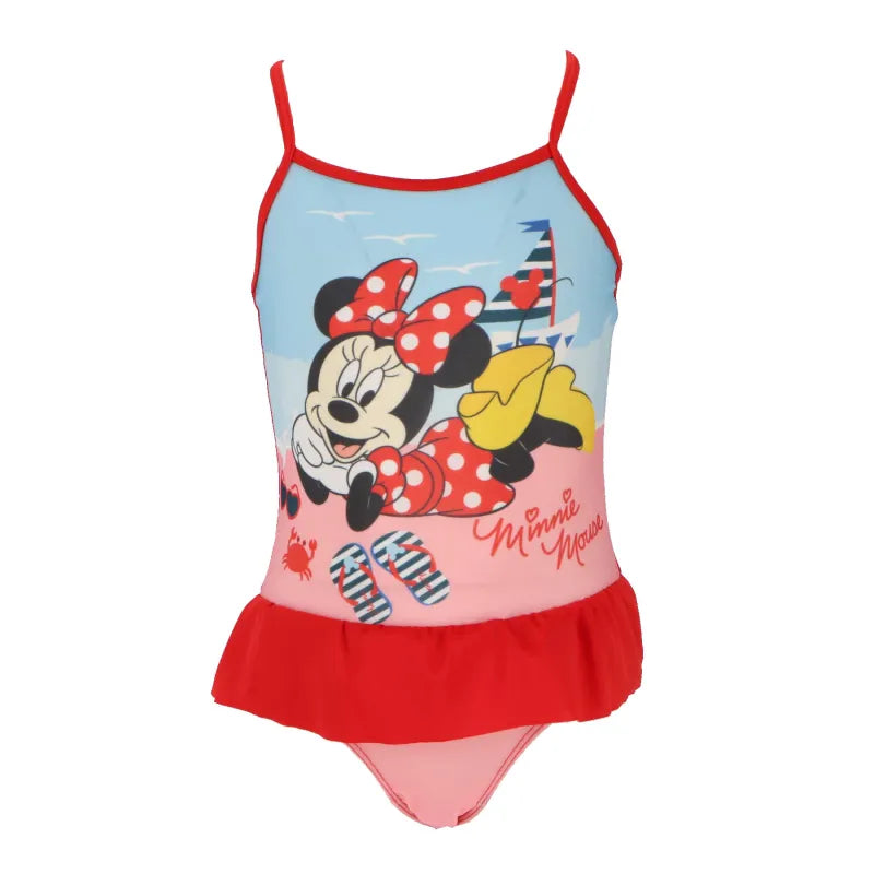 Disney Minnie Maus Kinder Mädchen Badeanzug - WS-Trend.de Bademode 98-128