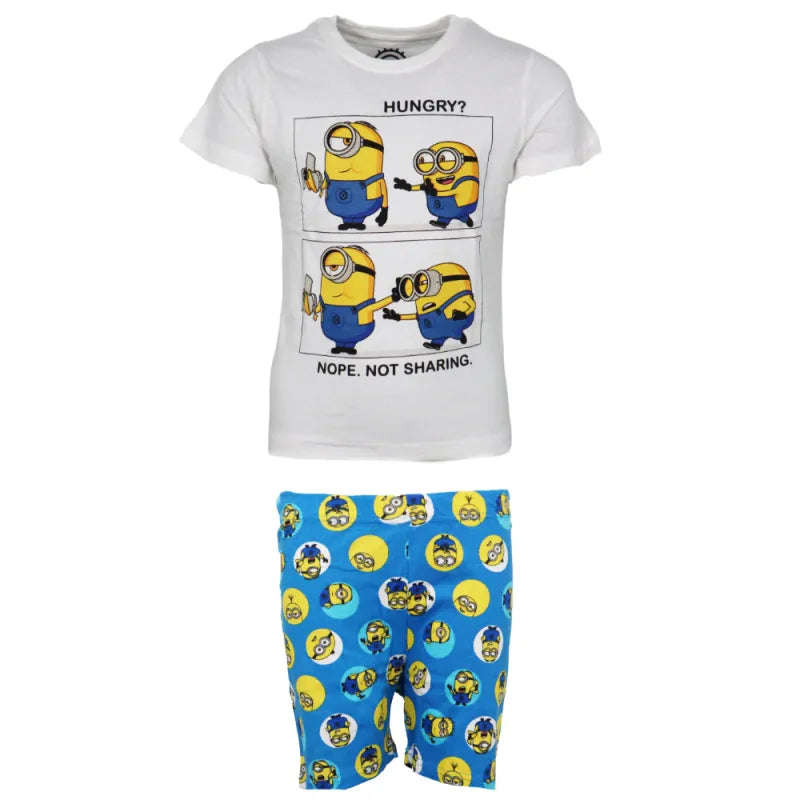 Die Minions Kinder Jungen Pyjama Schlafanzug Baumwolle - WS-Trend.de Gru 104-134