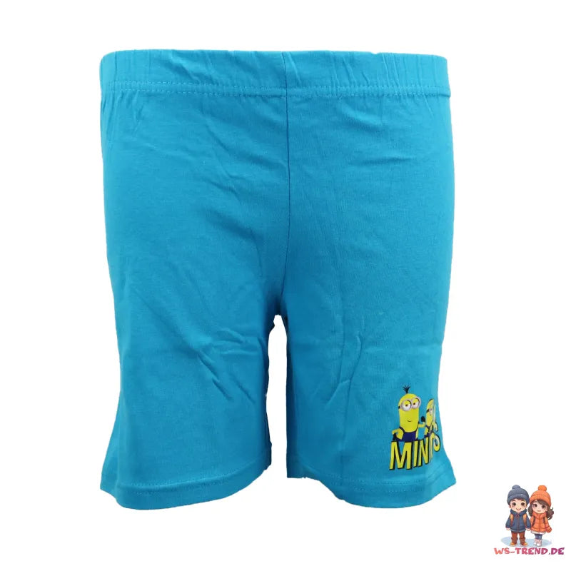 Minions Kinder Schlafanzug Pyjama - WS-Trend.de Die Jungen 98-128 Baumwolle Weiß Grau