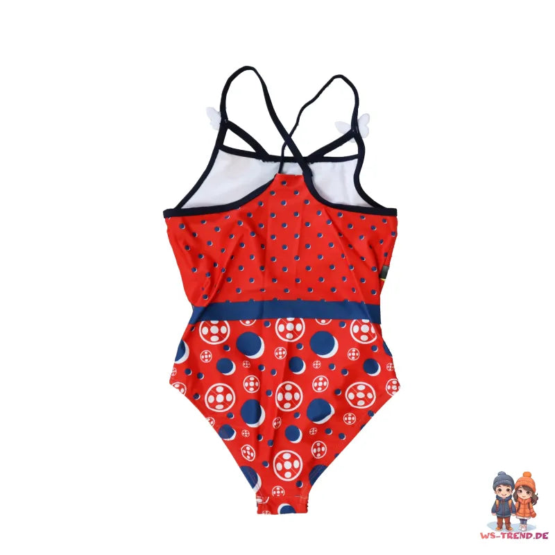 Miraculous Ladybug Kinder Badeanzug - WS-Trend.de Bademode für Mädchen Gr. 104 - 128