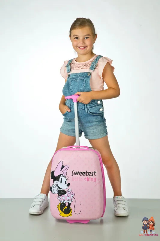 Disney Minnie Maus 2 tlg. Set Kinder Trolley Koffer Reisekoffer plus Strandtuch - WS-Trend.de