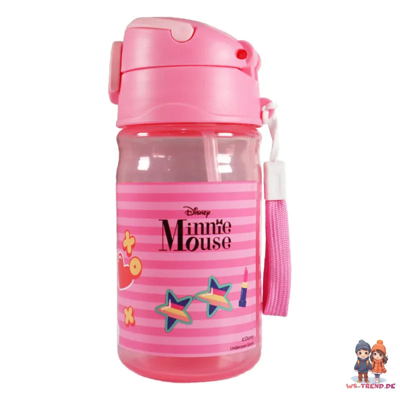 Disney Minnie Maus Kinder Wasserflasche Trinkflasche Flasche 350 ml - WS-Trend.de