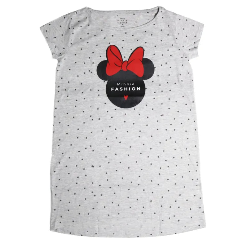 Disney Minnie Maus Damen kurzarm Schlafshirt Nachthemd - WS-Trend.de XS-XL