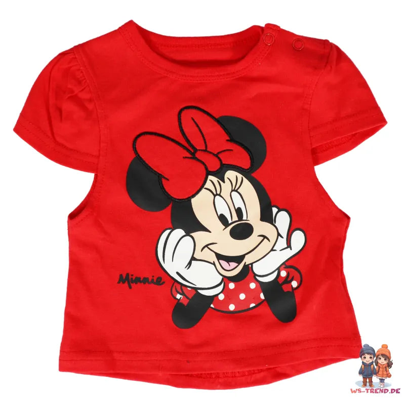 Disney Minnie Maus Baby Mädchen Set Shirt plus Hose - WS-Trend.de 2tlg. 62 bis 86 Baumwolle