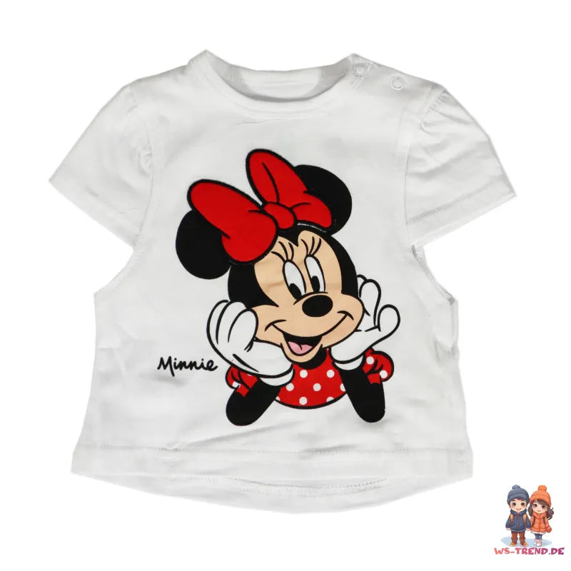 Disney Minnie Maus Baby Mädchen Set Shirt plus Hose - WS-Trend.de 2tlg. 62 bis 86 Baumwolle