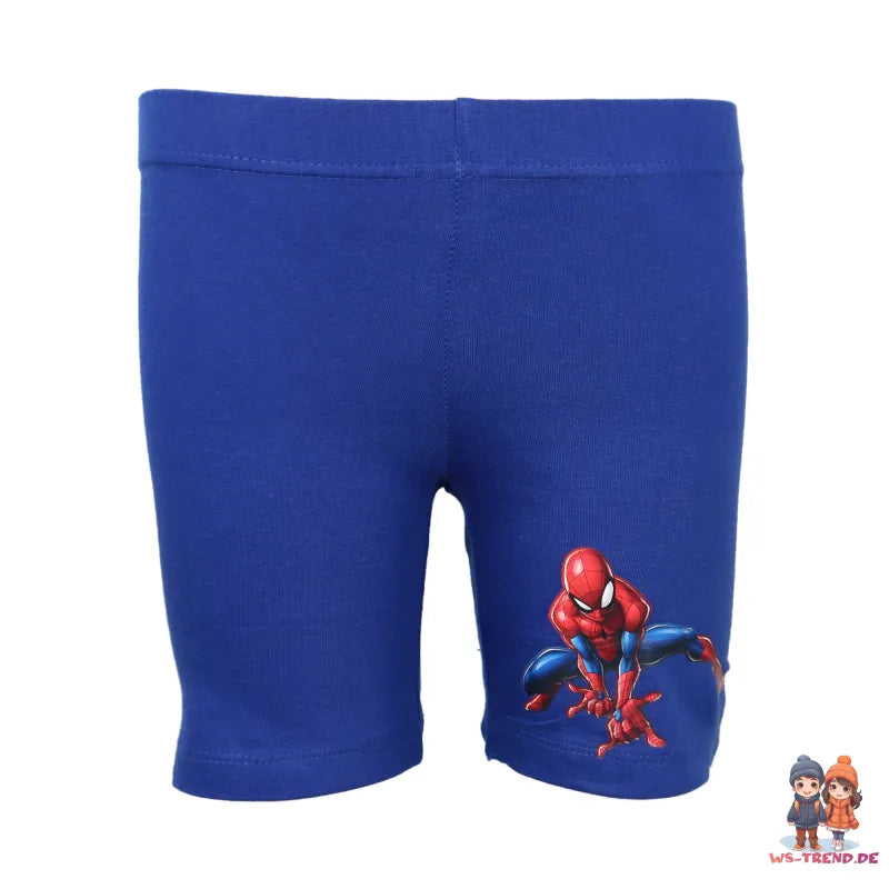 Marvel Spiderman Sommerset Shorts plus T-Shirt - WS-Trend.de Gr. 98 bis 128 Baumwolle