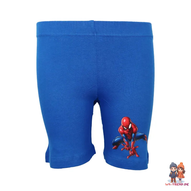 Marvel Spiderman Sommerset Shorts plus T-Shirt - WS-Trend.de Gr. 98 bis 128 Baumwolle
