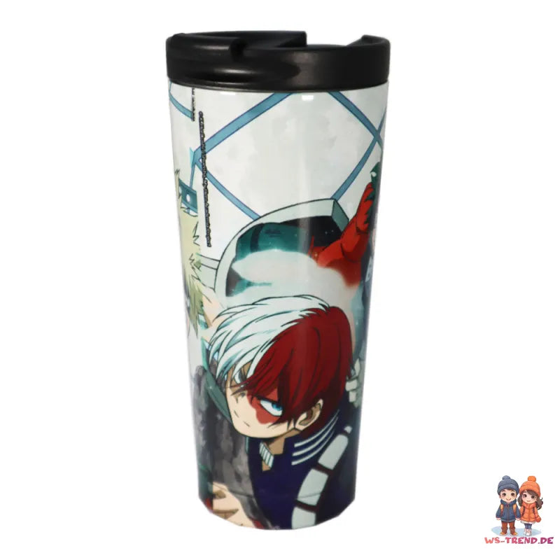 Anime MY HERO ACADEMIA Edelstahl Thermo Kaffeebecher doppelwandig Becher 425 ml - WS-Trend.de