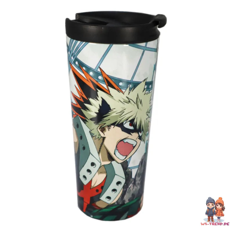 Anime MY HERO ACADEMIA Edelstahl Thermo Kaffeebecher doppelwandig Becher 425 ml - WS-Trend.de