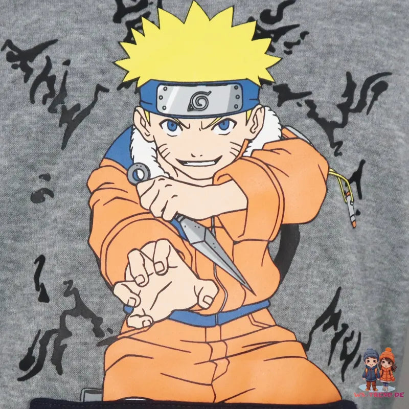 Anime Naruto Shippuden Kinder Hoodie Kapuzenpullover Pulli Pullover - WS-Trend.de 98-140