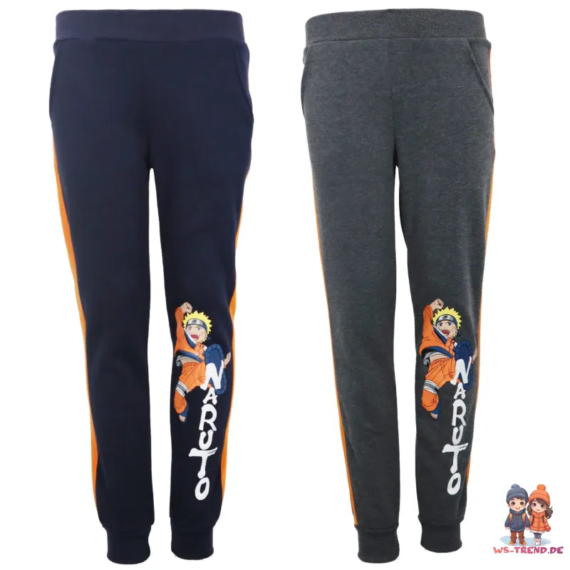 Naruto Shippuden Kinder Jungen Jogginghose Sporthose Hose - WS-Trend.de Gr. 98-140