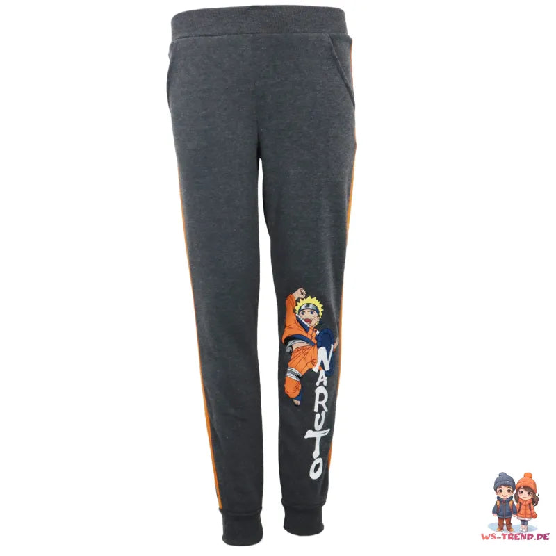 Naruto Shippuden Baseball Joggingset Sporthose Hose Sweater Jacke - WS-Trend.de 98-140